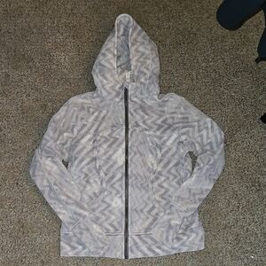 Lululemon Heavyweight Grey Tie-Dye Hoodie